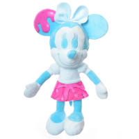 Peluche Minnie Mouse Bubblegum Disney 40cm, Peluche Suave para Niños y Niñas, Regalo Cumpleaños, Color Azul - details 0