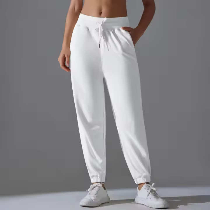 SSITO Pantalones de chándal para Mujer, Pantones Holgados with Cordón, cuatro - 1