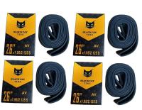 Black Cat Tire - Pack de 4 Cámaras de Bicicleta 26 - Válvula Schrader - Alta Calidad - details 0