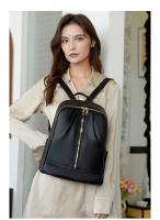 Mochila antirobo para Mujer, Cuero PU Bolso Casual,Impermeabilización,para Viaje Escuela Universidad - details 10