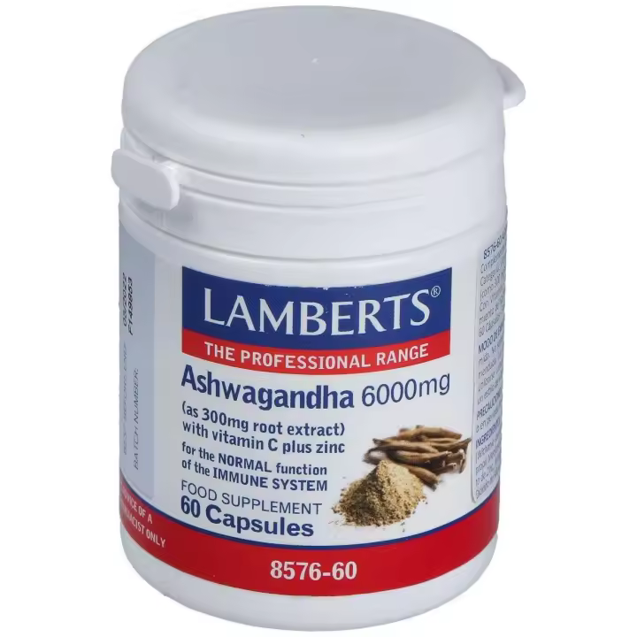 Lamberts Ashwagandha 6000 Mg 60 Caps - 1