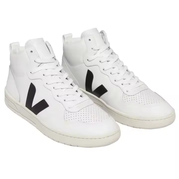 Calzado hombre Zapatillas Veja Zapatillas V-15 Leather Blanco - 1