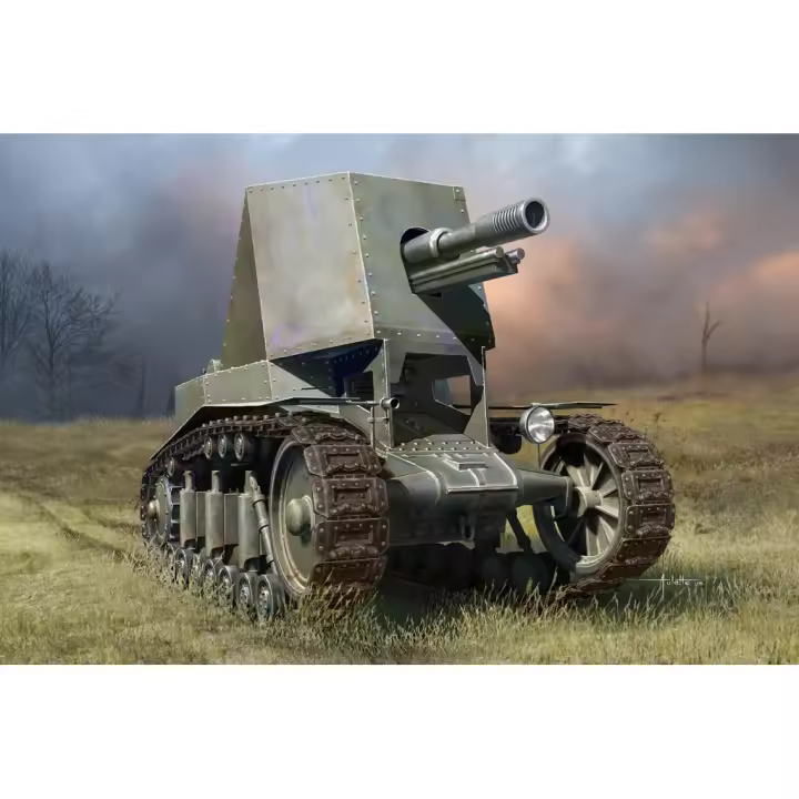 HOBBY BOSS 83875 SOVIET SU-18 SPH 1/35 KIT - 1