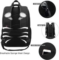 Mochipa Unisex Impermeable para Orden Portátil de hasta 15,6 pulgadas, conector para Auriculares y Bolso Antirrobo - details 1