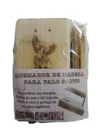 Quemador de Palo Santo San Miguel con Soporte Metálico, Incensario para Yoga y Meditación. Incluye Palo Santo y Vela - details 3