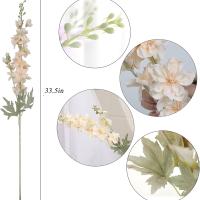 Bouquet De Flores Artificiales 33.5 Pulgadas Para Decoración De Hogar Y Jardín Decoración De Fiesta De Boda Decoración De Exterior Ornamento De Vaso - details 11