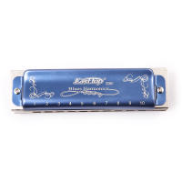 Harmonica Diatónica East Top Blues En Línea De C 10 Agujeros 20 Notas Para Profesionales Estudiantes Adultos Harpa De Plata 008K - details 7