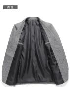 Chaleco De Negocios Para Hombre Estilo Coreano Británico Moda Casual Slim Solid Color Para Bodas Y Trabajo Cierre Único - details 13