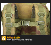 Mochila táctica de camping de gran capacidad con hebilla de color a juego, de tela Oxford, para exteriores, de camuflaje militar, para montañismo - details 13