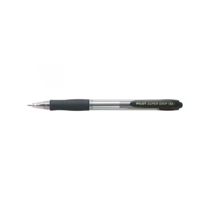 BOLIGRAFO RETRACTIL SUPERGRIP 1.0MM NEGRO PILOT BPGP-10R-M-B - 1