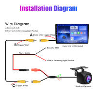 Cámara Trasera Sin Cable HD Universal Para Coche Con 4 LED Visión Nocturna Asistencia En Estacionamiento Cámara De Retrovisora - details 6