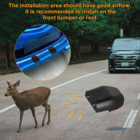 2Pcs Silbato De Advertencia De Ciervo Dispositivo Portátil Repelente De Ciervos Silbato Mini Para Seguridad De Coche Resistente Al Clima Alerta De Animal - details 9