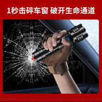 Nueva linterna de alta potencia con carga tipo C, pantalla inteligente con martillo de seguridad de salida, linterna LED - details 8