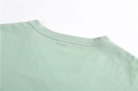 Camiseta De Algodón Para Hombre De KB Marca Nueva Con Cuello En V Manga Corta Color Sólido Camisetas De Verano Transpirables Y Wicking De Humedad - details 21