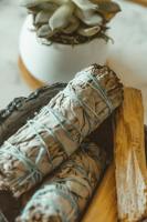 MUT22 Set de 5 Salvia Blanca con Canela Sagrada para Quemar - Purificación y Armonía | Aromaterapia y Fragancias para el Hogar - details 2