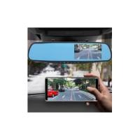 Aumotop Dash Cam, cámara de coche con visión 1080P, lente de grabadora de conducción DVR, grabadora de vídeo con pantalla táctil, grabadora de conducción con espejo retrovisor - details 4