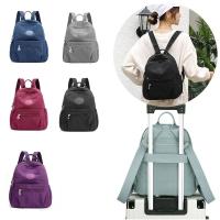 Bolso De Hombro De Nylon Simple Mini Rucksack Ligero Impermeable Y Resistente Al Desgaste Para Viajes Capacidad Grande - details 0