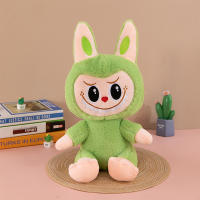Muñeco De Peluche Labubu Juguete De Dibujos Animados Lindo Y Suave Regalo De Cumpleaños Para Niños Periferia Anime Juguetes Para Todas Las Edades - details 3
