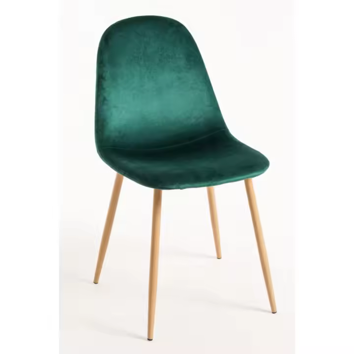 Silla Teok Terciopelo - Verde - 1
