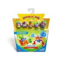 SUPERTHINGS - Action Pack Superthings Kazoom Power Mission - Envio de modelos aleatorios - Contiene 1 Slider, 1 Exoskeleton y 5 Superthings - MR POPYE - details 1
