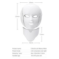 Instrumento De Belleza Multifuncional Colorful Rejuvenecimiento Por Fotón Máscara Facial Anti-acné Para El Cuello Uso Doméstico - details 5