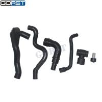 Kit De 6 Piezas Para Motor Audi VW Golf Crankcase Breather Hose 06A103213F Tubo De Ventilación Para Motor 1.8T Material Plástico - details 0