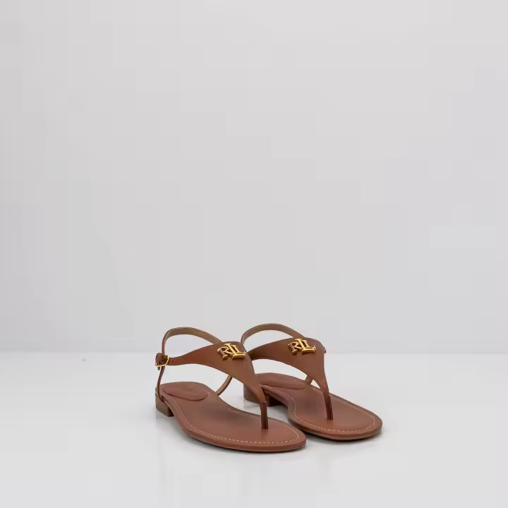RALPH LAUREN SANDALIAS SANDALIA - POLO RALPH LAUREN - ELLINGTON CAMEL - 1