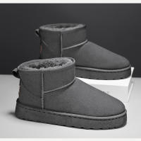 Botas De Invierno Elegantes Para Mujer Botas De Rodilla Y Tobillo Con Diseño De Luna Botas De Cuero Artificial Suela De Goma Talla Verdadera Para Adultos - details 16