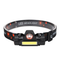 Linterna Frontal Q5+COB Con Batería 18650 Integrada Potente Para Camping Y Pesca Luz LED COB Iluminación Stepless Dimming Impermeable - details 1