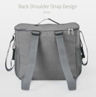 Bolso De Diáspares Para Bebé Insular Gran Capacidad Bolsa De Camarón Para Carrito De Supermercado Estilo Mochila Para Mamá En Embarazo - details 19