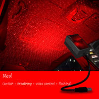 Luz De Techo LED Para Coche Proyector De Estrellas Nocturnas USB Control Por Voz Luz Galáctica Rotatable Para Dormitorio Fiesta - details 11