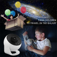 Proyector De Galaxia LED Mejorado Estrella Espacio Sfera Planetaria Lámpara Nocturna Para Niños Regalos Luz Atmosférica Redonda Incluye Bombilla Fuente De Alimentación DC - details 14