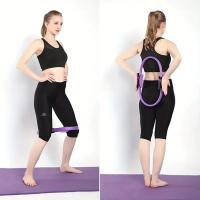 Anillo De Yoga Para Mujer Y Niña Ejercicio En Casa Resistencia Elástica Pilates Circulo De Entrenamiento Fitness - details 10