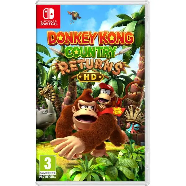 Donkey Kong Country Returns HD - Switch - Nuevo Precintado - PAL España - Nintendo - 1