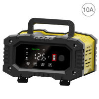 Cargador De Batería Automático Inteligente 12V/24V Para Coche Con Reparación De Pulso Para AGM Gel Ácido Plomo Carga 7 Segmentos - details 1