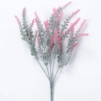 Lavanda Artificial De 35 Cm Color Morado Plástico Para Decoración De Bodas Hogar Jardín Fotografía Propiedades Tamaño Approx 15cm - details 8