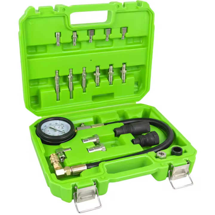 JBM 52489 MEDIDOR DE COMPRESIÓN - DIESEL, Aplicaciones: Ford, BMW, Mercedes Benz, VW, Citroën, Mitsubishi, Toyota, Peugeot, Renault, Volvo, Mazda. - 1