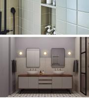 Lámpara De Pared Moderna En Acrílico LED Para Decoración Del Hogar Iluminación Para Sala De Estar Pasillo Dormitorio Lámpara De Noche Incluida Montaje En Pared - details 6
