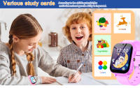 Reloj Inteligente Para Niños Con 22 Juegos Reloj De Pulsera Con Luz De Emergencia Fonógrafo Pedometro Y Seguimiento De Costumbres Regalo Para Niños Y Niñas - details 4