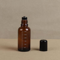 Botella De Vidrio Marrón Para Perfume Y Aceites Esenciales Reutilizable De 5ml 10ml 15ml 20ml 30ml 50ml Para Líquidos - details 4