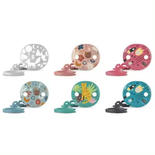 Suavinex Broche Pinza Decorado Prints +0m - 1
