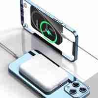 PowerBank Magnética ALMALUX 10000mAh para iPhone, Carga Inalámbrica 15W, Efecto Emergente iOS, Ultra Delgada y Ligera - details 1