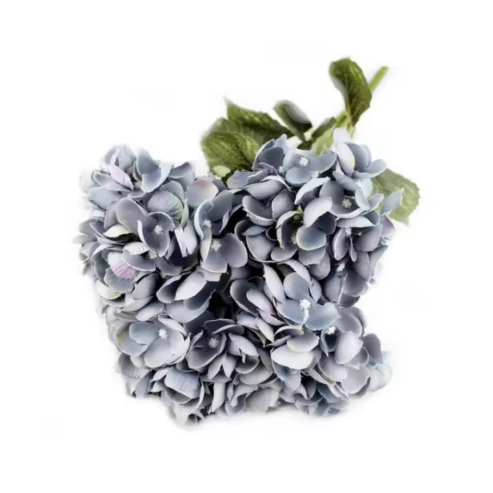 Ramo de Hortensias de Tela Thais - Flores de 4.5 Cm - Altura 50 Cm - 1