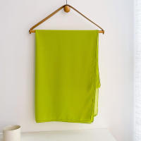 Pañuelo De Mujer IROJEFF De Seda Poliéster 2025 Hijab De Lino Premium Maxi Wrap Estilo Elegante Color Sólido Protección Solar - details 63