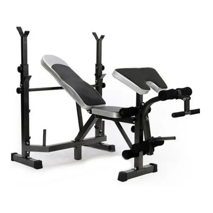 Banco de musculación, Banco de pesas multiestacion mancuernas - 1