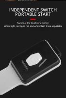 Luz De Brazalete LED COB 350mAh 500LM Para Deporte Y Running Nocturno Luz De Advertencia Impermeable IPX4 Recargable Por USB Tipo-C - details 2