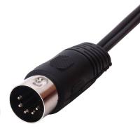 Banner - Cable de audio DIN 5 pines - 2x RCA hembra