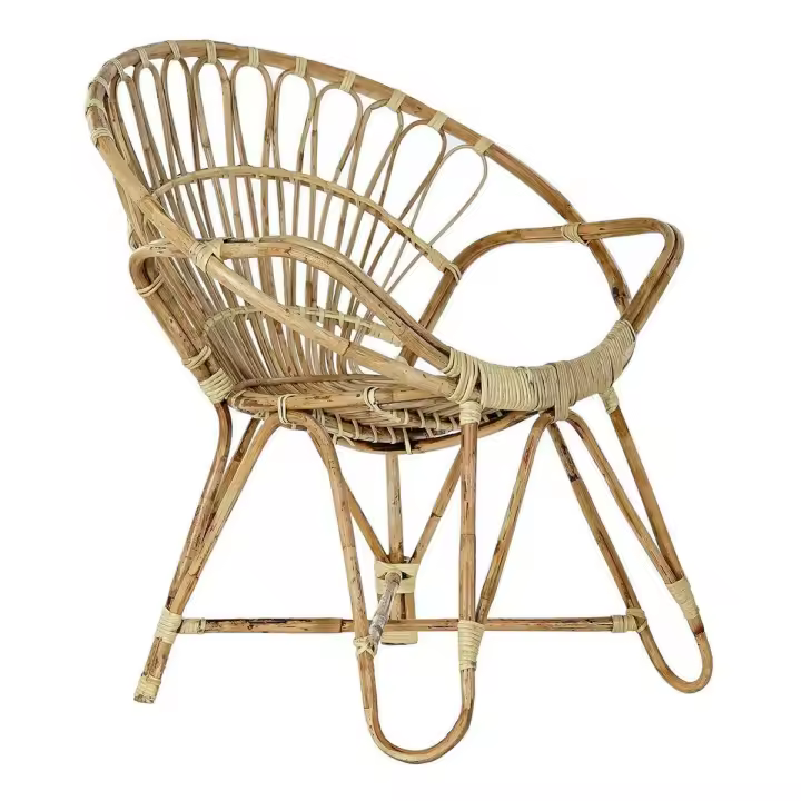 DKD Home Decor Silla de Comedor DKD Home Decor 8424001825158 Multicolor Natural Ratán 77 x 58 x 85 cm - 1