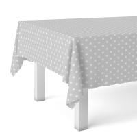 Valentia Home Mantel Hule PUNTOS | Mantel Estampado Antimanchas | Mantel Repelente de Agua | Mantel Protección Mesa | Mantel al Corte para Comedor o Cocina | Varios tamaños | Mantel Rectangular y Redondo al Corte - details 1