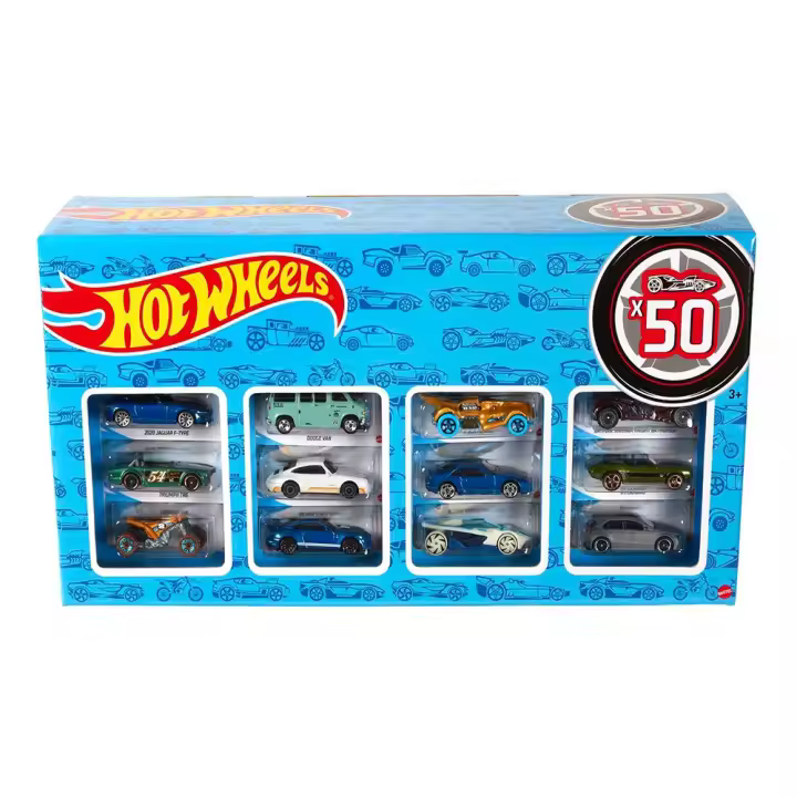 Pack 50 Vehículos Colección Hot Wheels. - 1